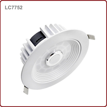 Downlight de sonde de mouvement de SMD5630 12W LED pour l&#39;hôtel (LC7752)